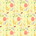 Skizze Ostern gelb