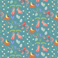 Skizze Ostern petrol